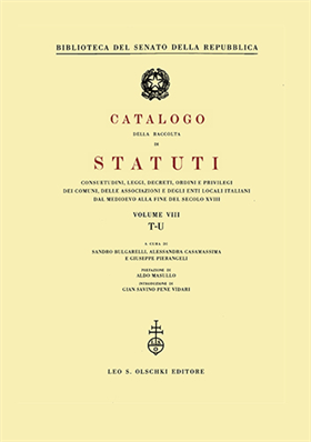 9788822247810-Catalogo della raccolta di statuti, consuetudini, leggi, decreti, ordini e privi